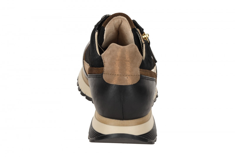 Gabor comfort Sneaker Schuhe schwarz braun H-Weite 76.378.67