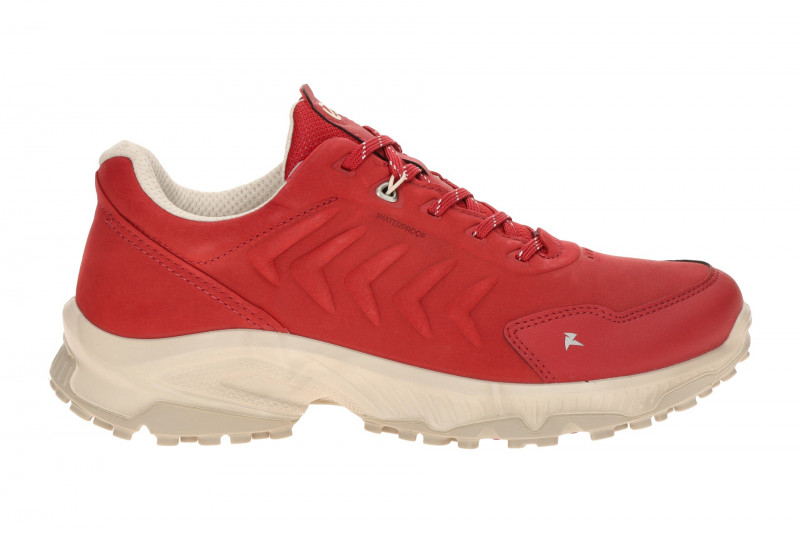 Ecco Receptor Schuhe rot Damen Waterproof 854323