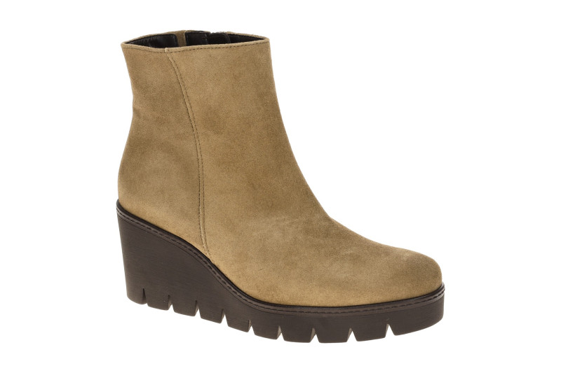 Gabor Keil Stiefelette beige Velour 8045.01.009