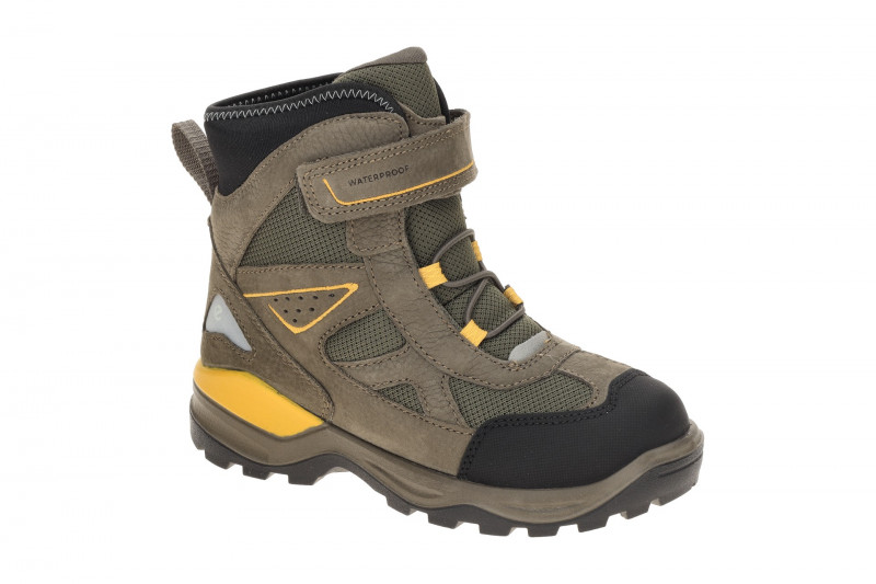 ecco Snow Mountain Kinderstiefel grau Warmfutter wasserdicht