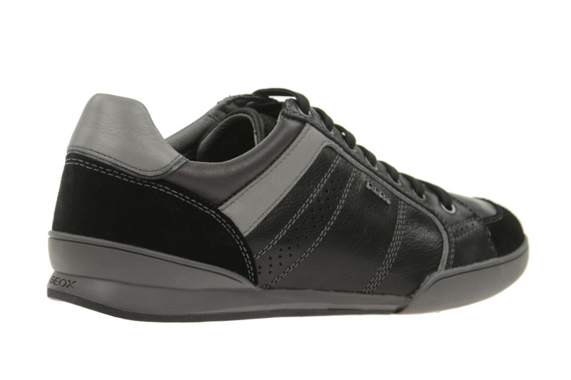 Geox Kristof Schuhe schwarz grau Gr 40