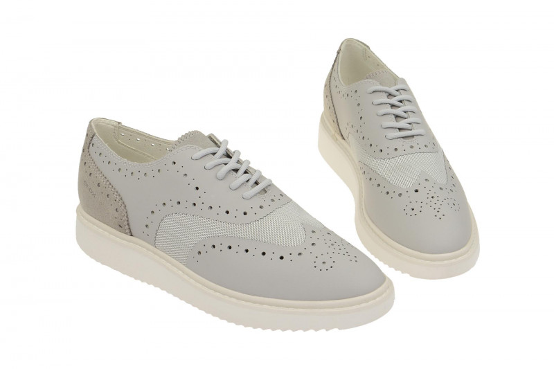 Geox Budapester Schuhe Thymar grau