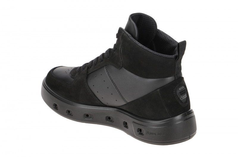 ecco Street 720 Mid Sneaker schwarz GORE-TEX Surround