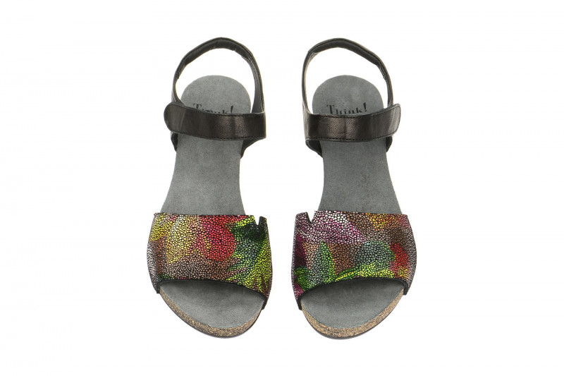 Think Traudi Sandale schwarz kombi 6-86573-09