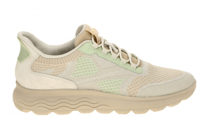 Geox Spherica Sneaker Schuhe grau braun Damen FASTin D657MB