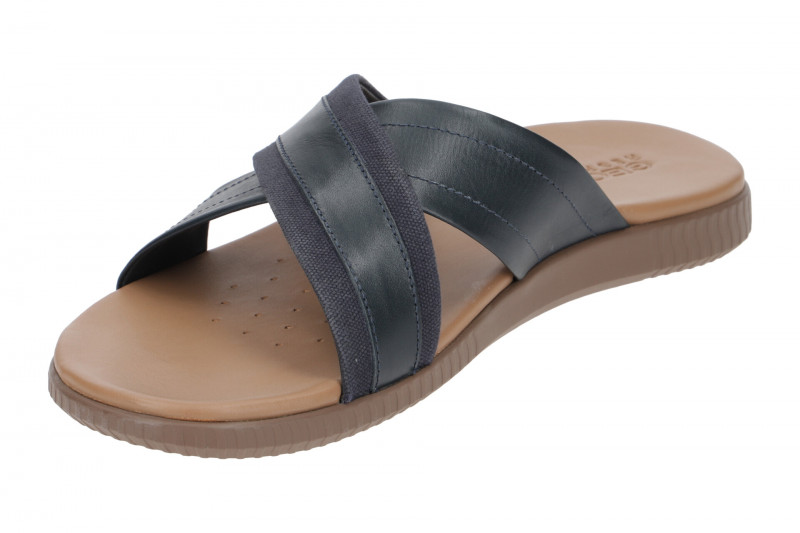 Geox Sirolo Herren Kreuz Pantolette blau U25EHH