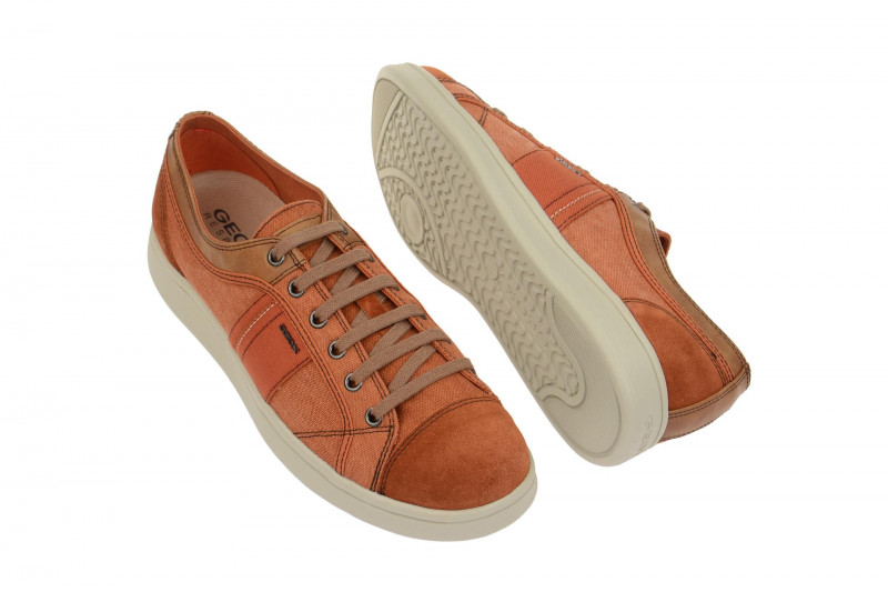 Geox Warrens Schuhe orange rust U620LA