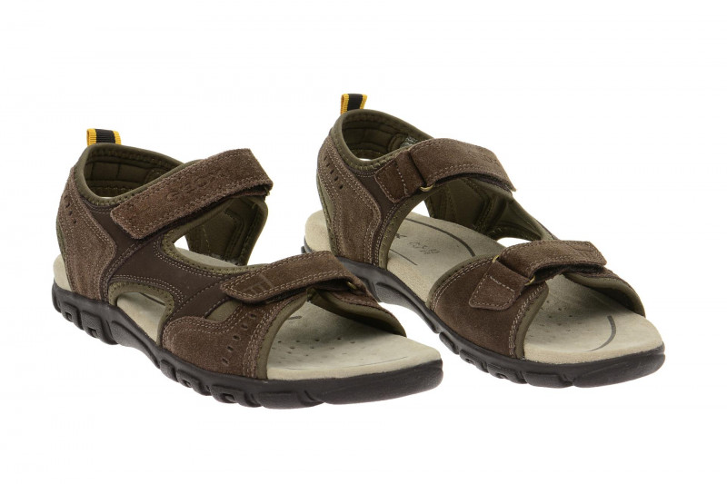 Geox Sandal Strada Sandale braun U4224A
