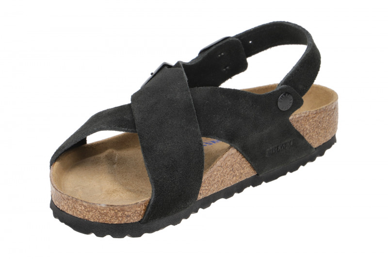 Birkenstock Tulum Sandale schwarz Normal Weit 1024045