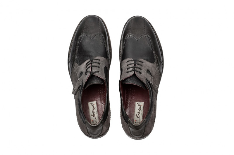 Bello Schuhe schwarz grau - D537