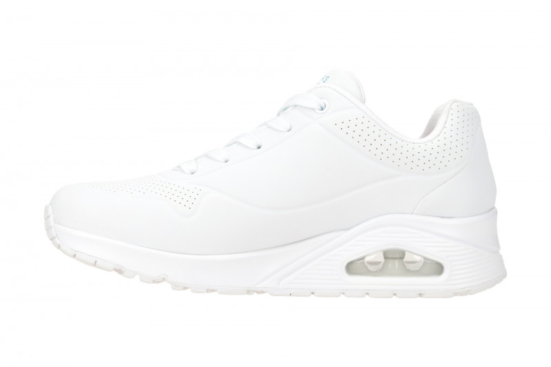 Skechers Uno Schuhe weiß bunte Herzen 177981