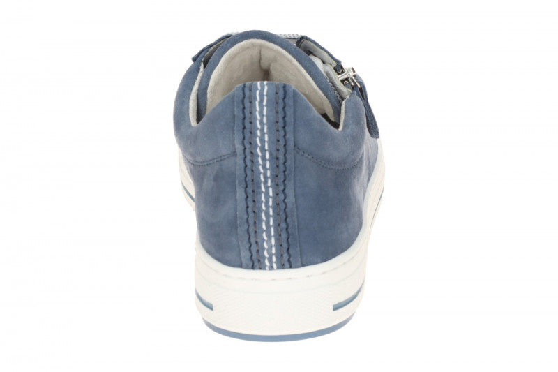 Gabor Sneaker Schuhe hellblau Velour 86.518.46