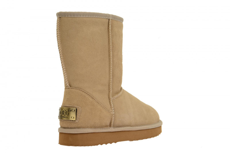 Oog Stiefel beige Teddy Fell Boots B5825