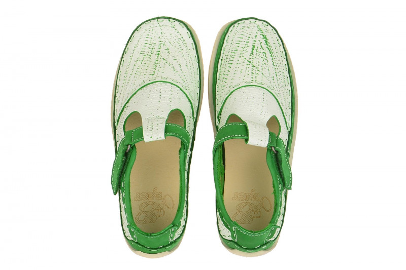 Eject Damen Slipper eJECT grün weiß