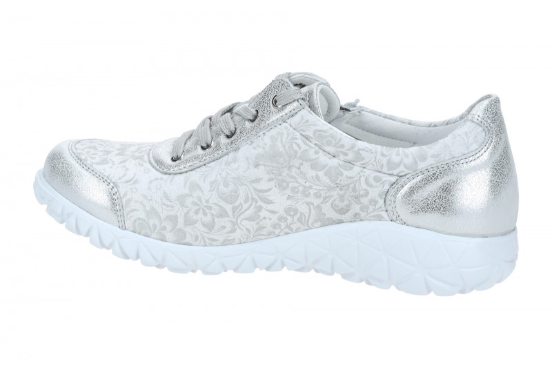 Waldläufer HAVY-SOFT Schuhe silber grau H-Weite OrthoTritt H89001