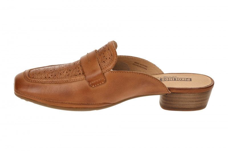 Pikolinos Alameda Pantoletten braun Blüten W1N-5899
