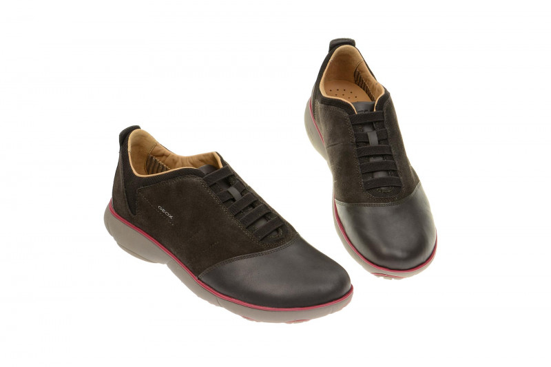 Geox Nebula Slipper grau braun U52D7B