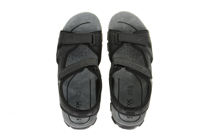 Geox Respira S.Strada Herren Sandale schwarz