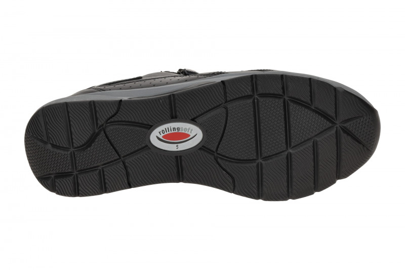 Gabor RollingSoft Schuhe schwarz Glattleder 76.878.57