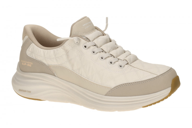 Skechers Contour Foam Schuhe beige Kinder Slip-Ins Sneaker