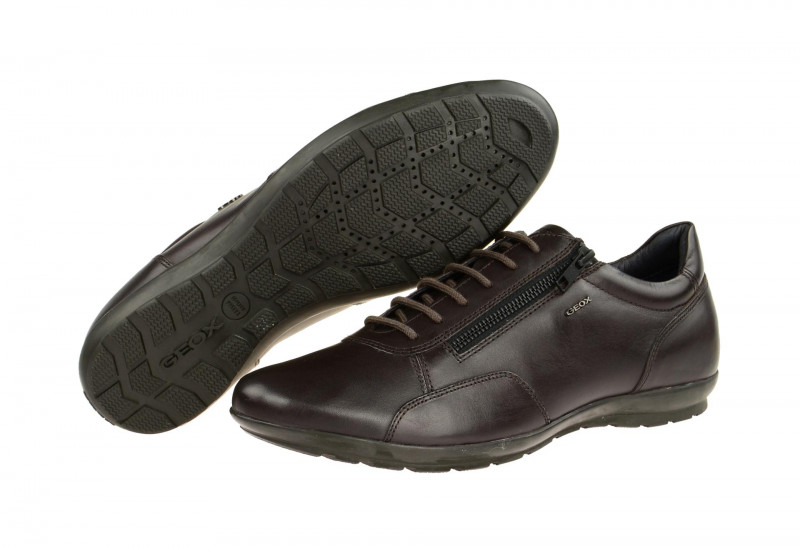 Geox Symbol Schuhe dunkel-braun coffee