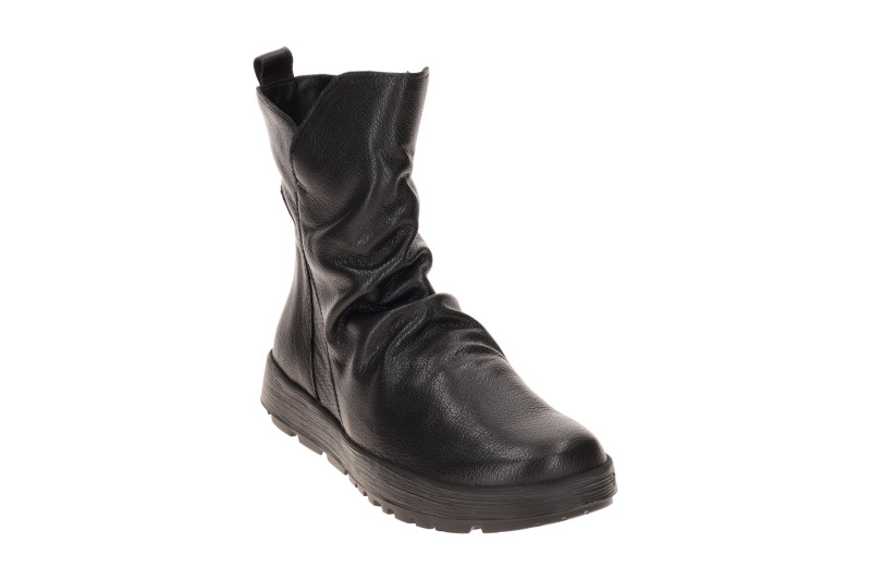 Think Comoda Stiefel schwarz gerafft 1381