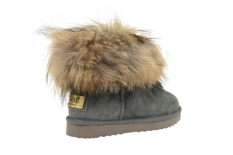 Oog Stiefel grau Fell Boots OB0542