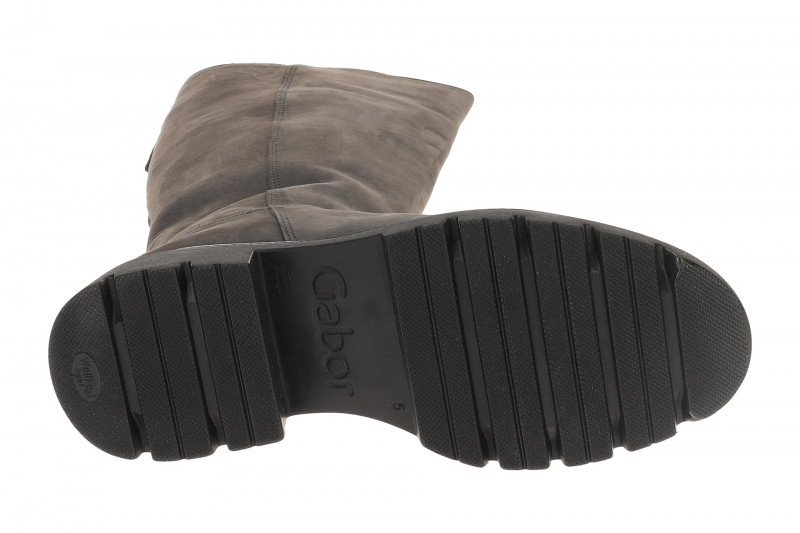 Gabor Schaft Stiefel grau Schaftweite M-Vario 71.859.19