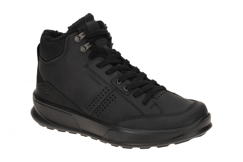 Ecco Byway Winter Stiefelette schwarz Nubuck Waterproof 522814