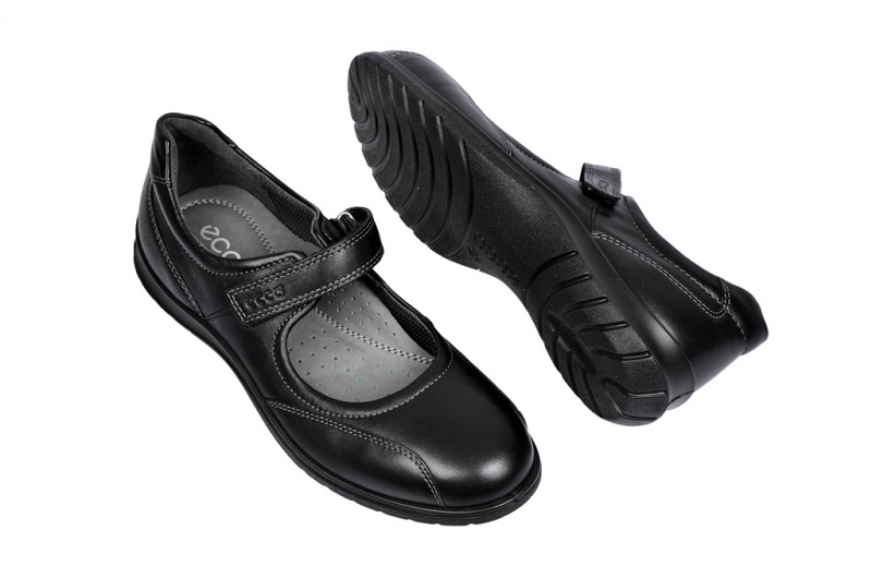 Ecco Sky Mary Jane Schuhe in schwarz Ballerina 21153301001