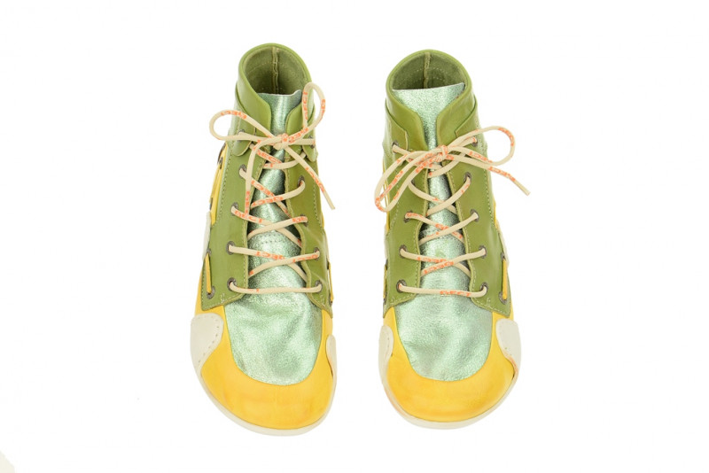 Eject Sayaka Stiefelette gelb grün mix 16154