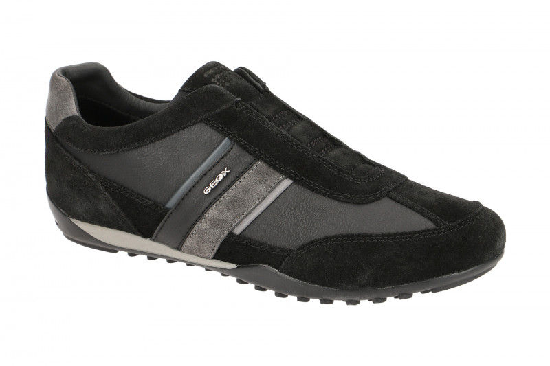 Geox Wells Schuhe Slipper schwarz U82T5A