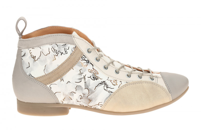 Think Guad 2 Schnür Stiefeletten grau weiß metallic 618