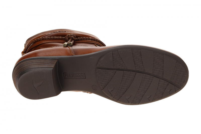 Pikolinos Utiel Stiefelette braun Flecht-Band W7P-8500