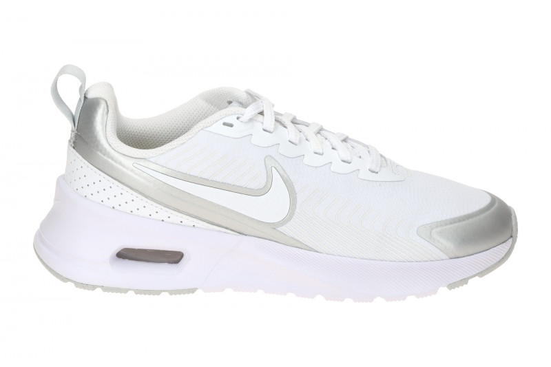 NIKE AIR MAX Nuaxis Schuhe weiß silber metallic Damen