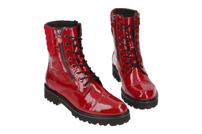 Gabor Fashion Stiefelette rot Lack 71.802.95