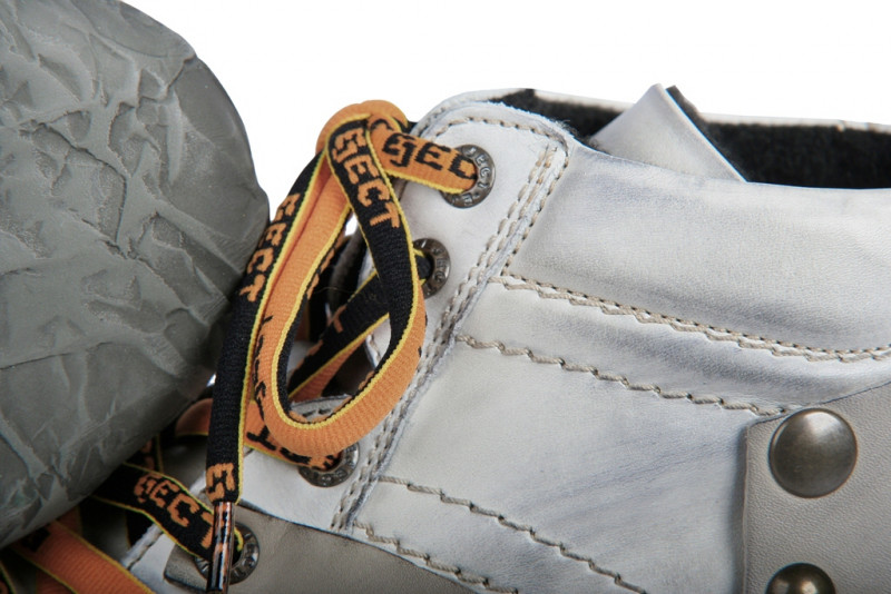 Eject Shara E-13579 warmfutter Boot weiß grau