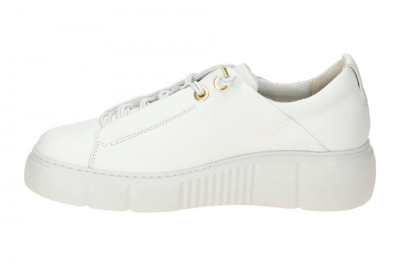 Paul Green 5418 Sneaker Schuhe weiß Glattleder