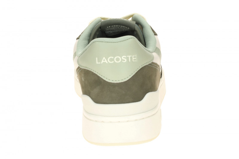 Lacoste T-Clip Set Schuhe Sneakers grün khaki Nubuck 0100