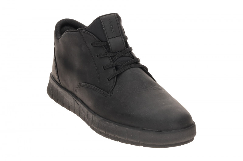 Geox Flextride Mid Sneaker Slipper schwarz FASTin U56MAB