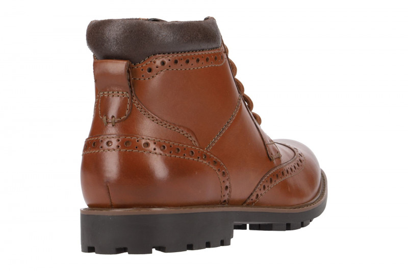 Clarks Curington Rise Stiefel braun