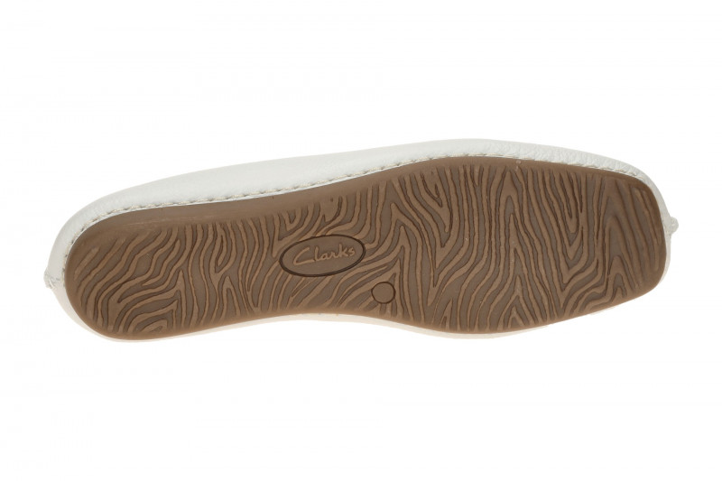 Clarks Freckle Ballerinas weiß