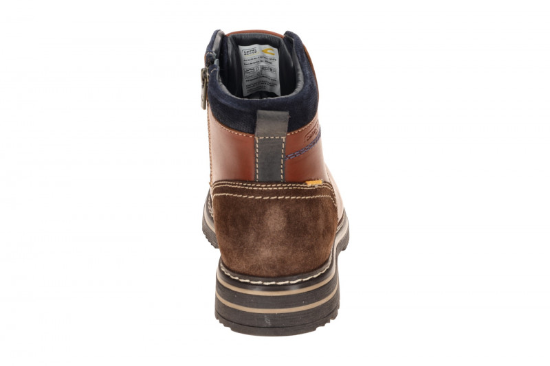 camel active Boston Stiefel Boots braun cognac Nappa