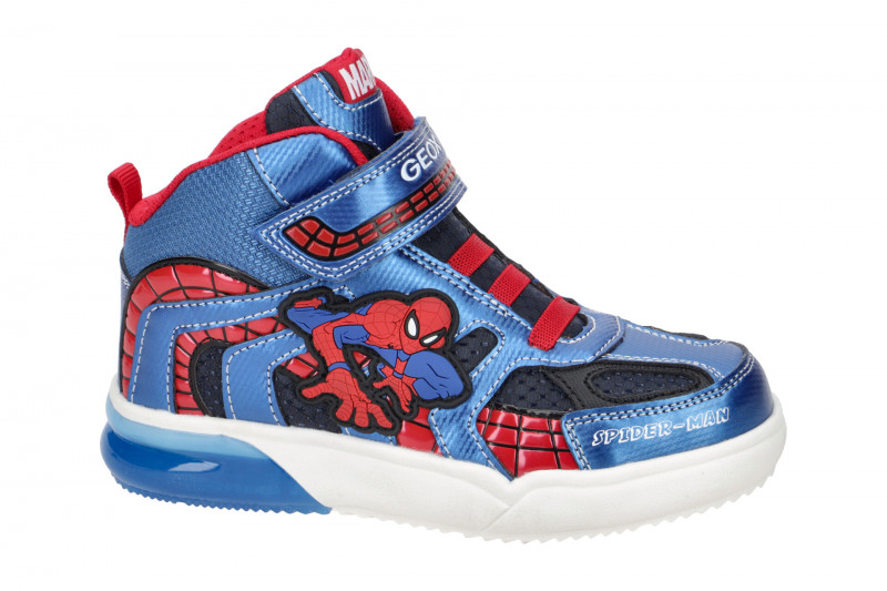 Geox Grayjay Kinder Schuhe blau Spider-Man J269YC