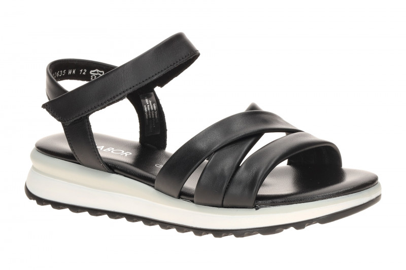 Gabor Sandalen schwarz Nappa 82.844.57