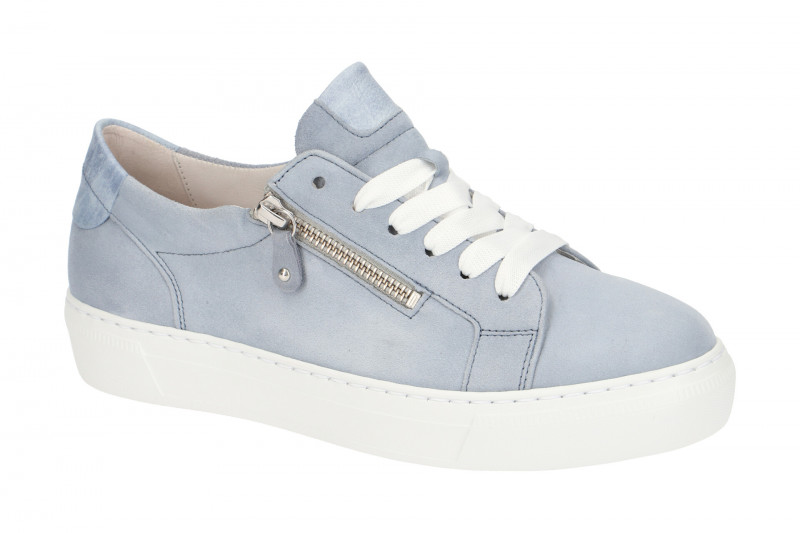 Gabor Schuhe hell-blau Damen Sneakers 314