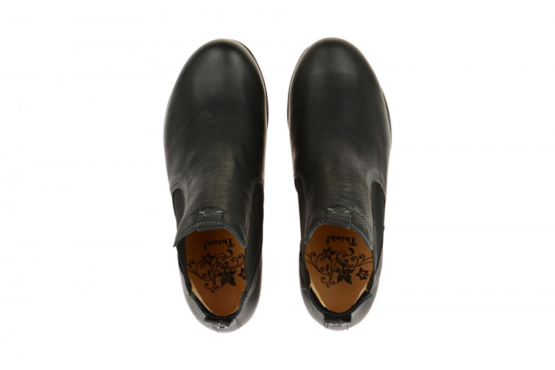 Think Denk Chelsea Stiefeletten schwarz capra