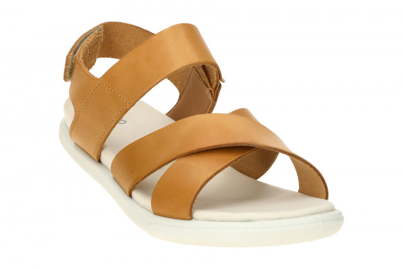 Ecco Samara Sandalen braun lion Kreuzriemen 220103