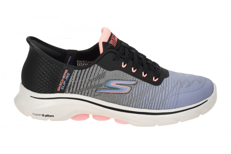 Skechers Go Walk 7 Schuhe lila schwarz 125250