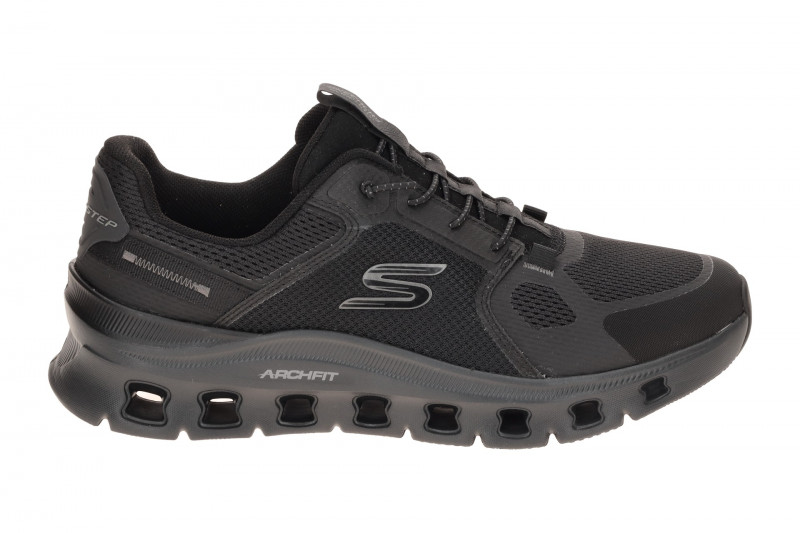 Skechers Arch Fit Sneakers Schuhe schwarz Herren GLIDE STEP 233113